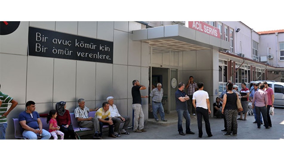Soma’da madende kaza: 1 ölü