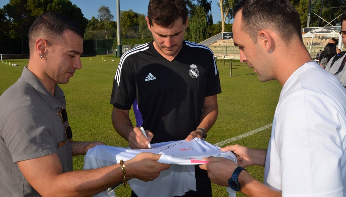 Iker Casillas Türkiye'de: Antalya'ya ilk defa geliyorum
