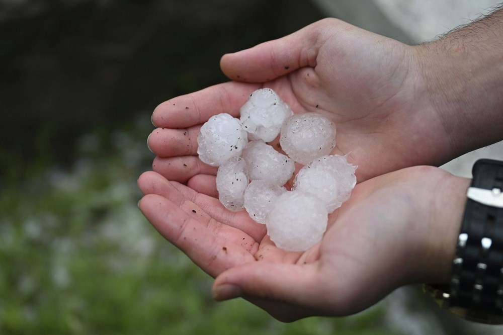 Ankara'da sağanak ve dolu etkili oldu - 12
