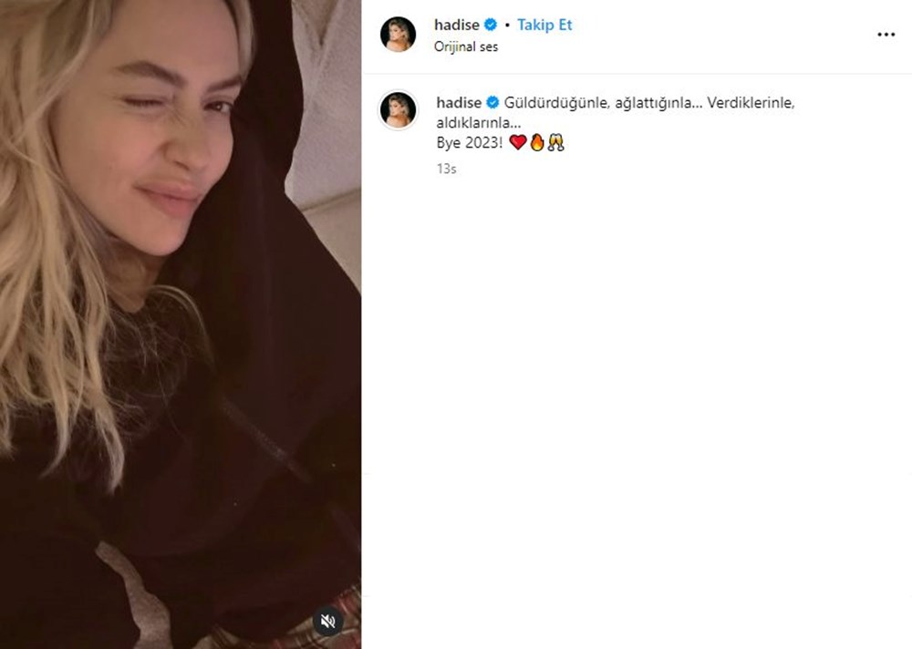 Ünlü isimlerden yeni yıl paylaşımları - 5