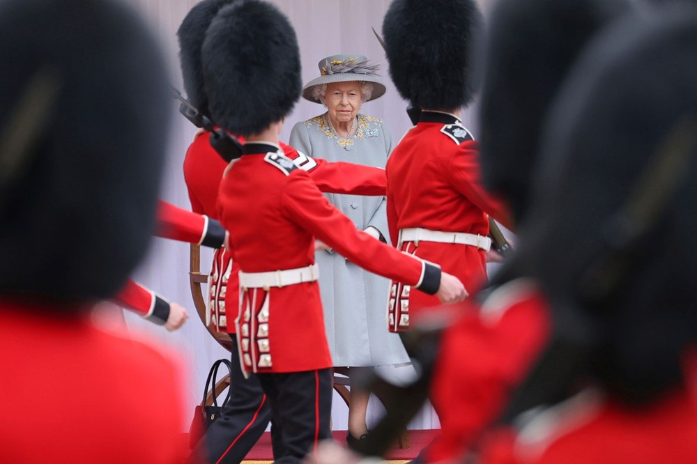 Kraliçe Elizabeth'e 95'inci doğum günü kutlaması (Trooping the Colour) - 3