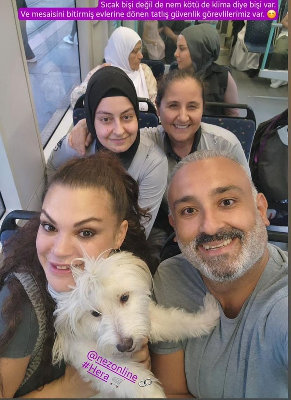 Safiye Soyman metroya bindi: Ben sizden biriyim (Toplu taşıma kullanan ünlüler) 84 HaeCWesvGEKDMFugRJZ iQ