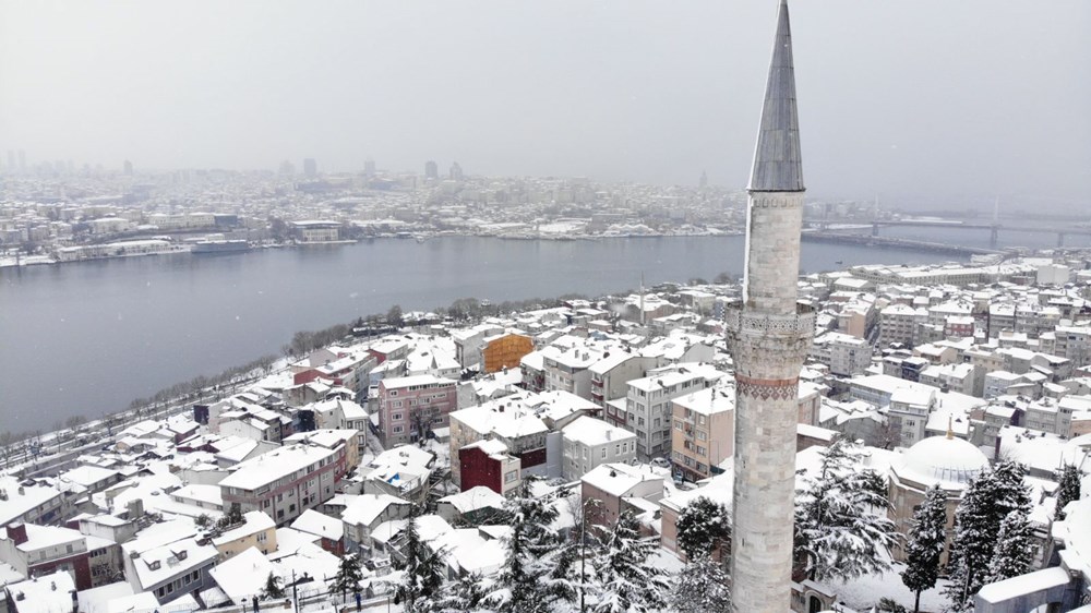 İstanbul'dan kartpostallık kar manzaraları - 22