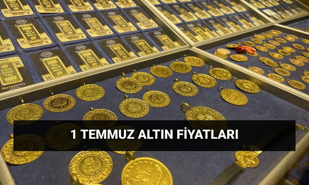Bugün altın ne kadar? 1 Temmuz canlı altın fiyatları: Gram altın, çeyrek altın kaç lira oldu? - 1
