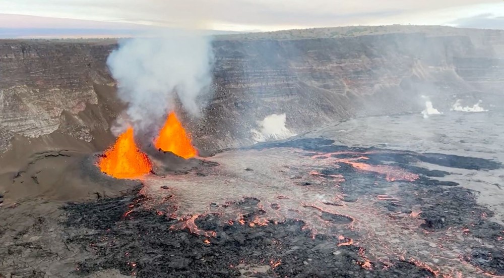 Hawaii'de lavların dansı: Kilauea Yanardağı'nda yeni patlama - 4