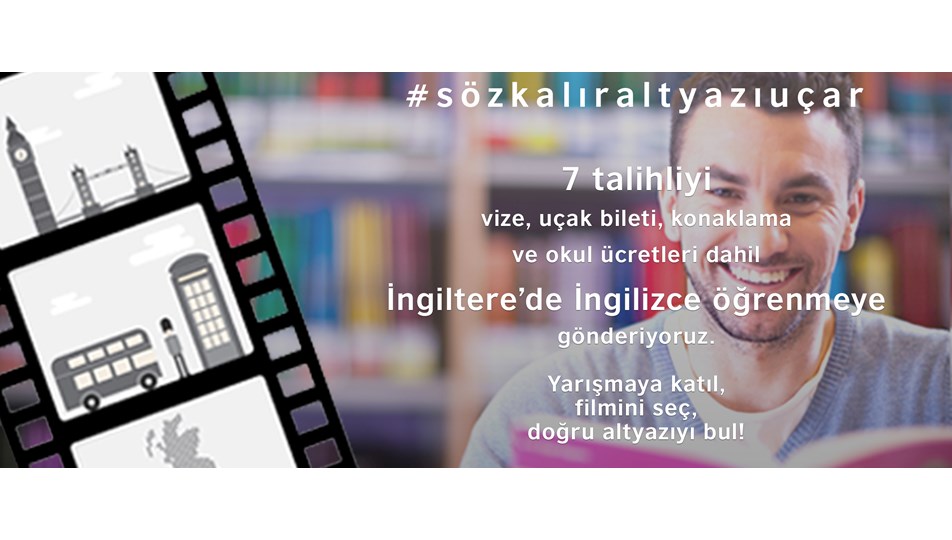 Yarışmayı kazan İngiltere'de ücretsiz İngilizce öğren