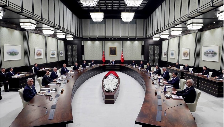 Kabine toplantısı Beştepe'de yapıldı