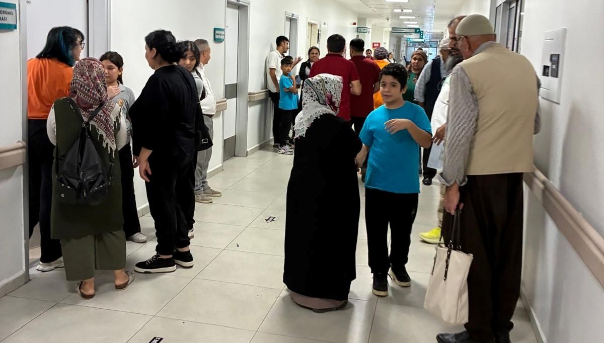 Okul kantini hastanelik etti