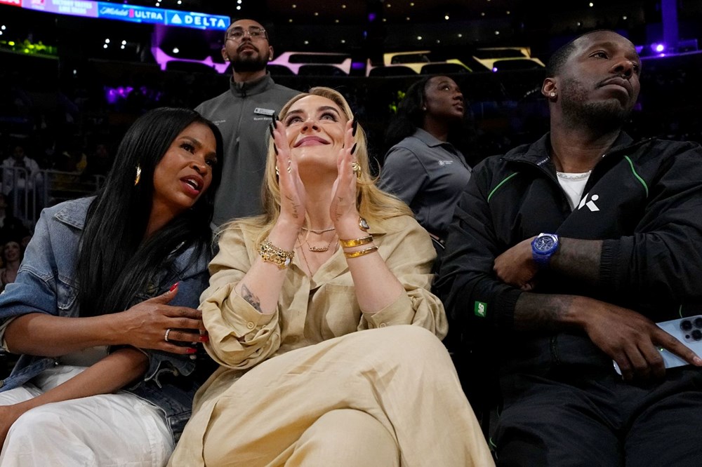 Nba Maçında Adele Kim Kardashian Ve Leonardo Dicaprio Son Dakika