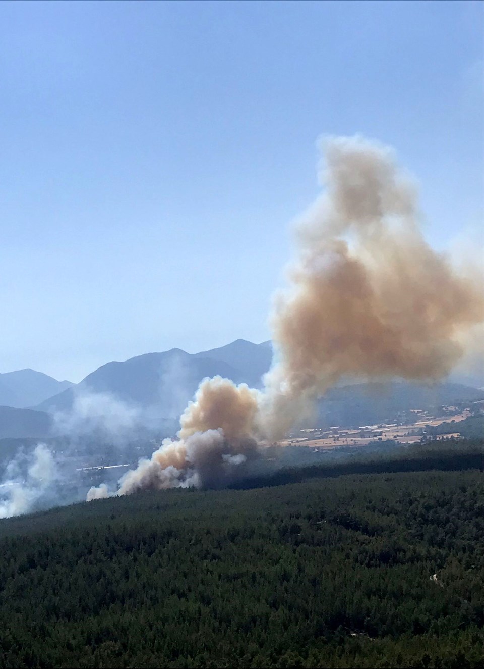 Antalya Kaş'ta korkutan orman yangını - 2