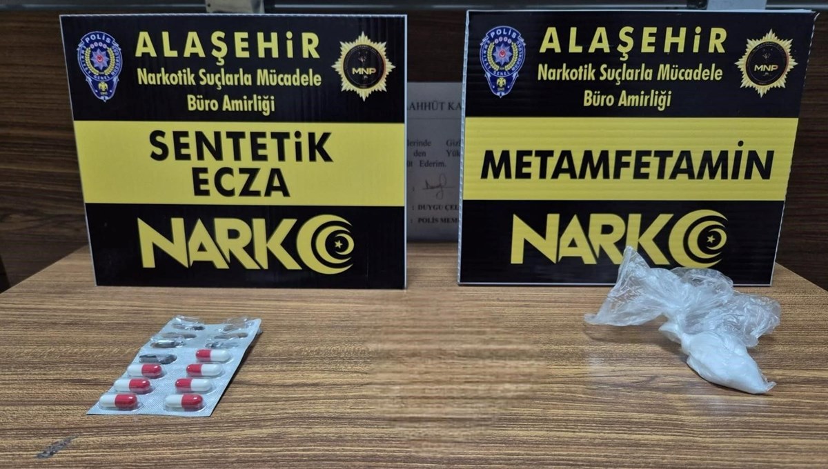 Alaşehir'de uyuşturucu operasyonuna tutuklama