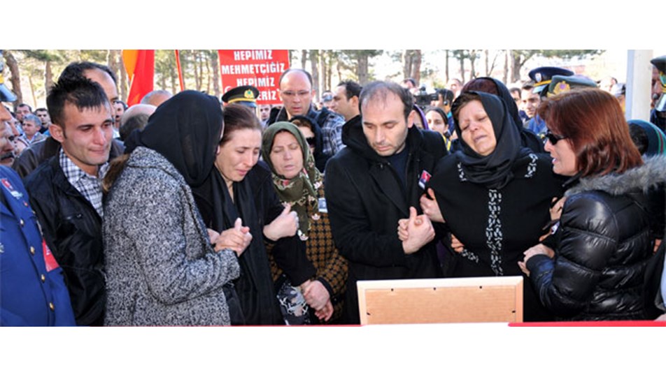 Şehitlere son veda