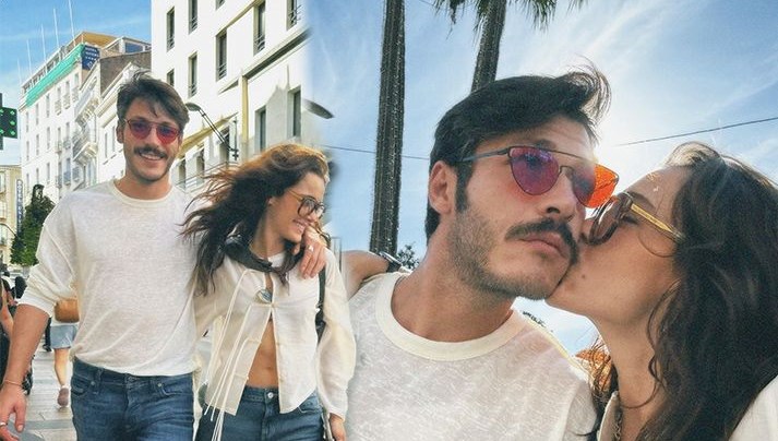 Hafsanur Sancaktutan ile Kubilay Aka'dan Cannes kareleri