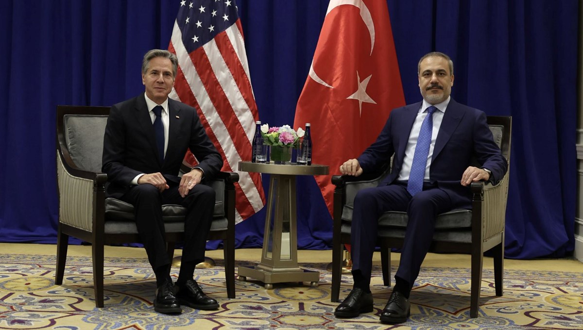 Bakan Fidan, ABD'li mevkidaşı Blinken ile görüştü Bakan Fidan, ABD'li mevkidaşı Blinken ile görüştü