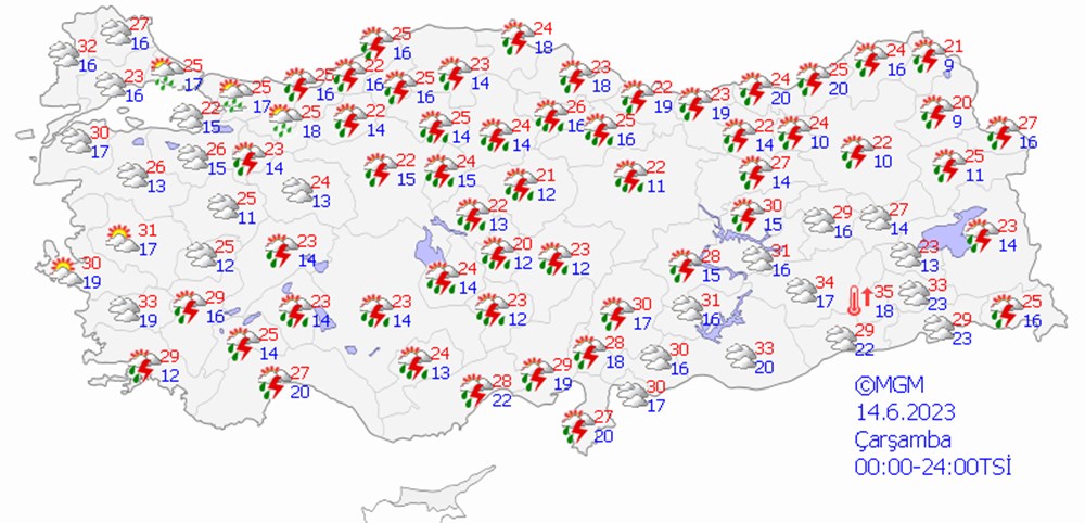 Meteoroloji'den 32 il için uyarı (bugün hava nasıl olacak?) - 6