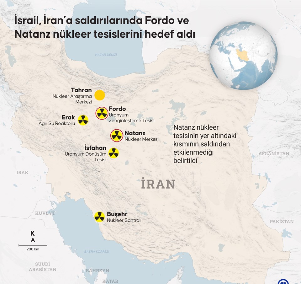 Trump'ın Netanyahu'ya "Fordo Nükleer Tesisi'ni gerekirse ABD'nin vurabileceğini" teklif ettiği iddiası - 1