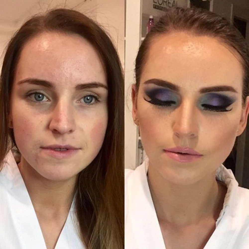 She Also Does Everyday Make Up, Highlighting Natural Beauty Amazing makeup trans