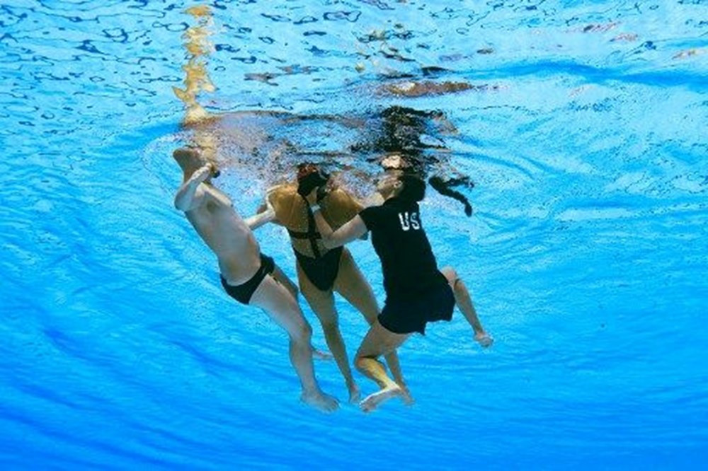 Su sporları şampiyonasında bayılan ABD'li yüzücü Anita Alvarez ölümden döndü - 5