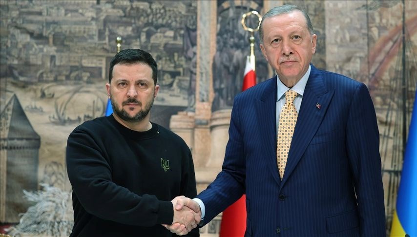 Erdoğan, Zelenski ile görüştü