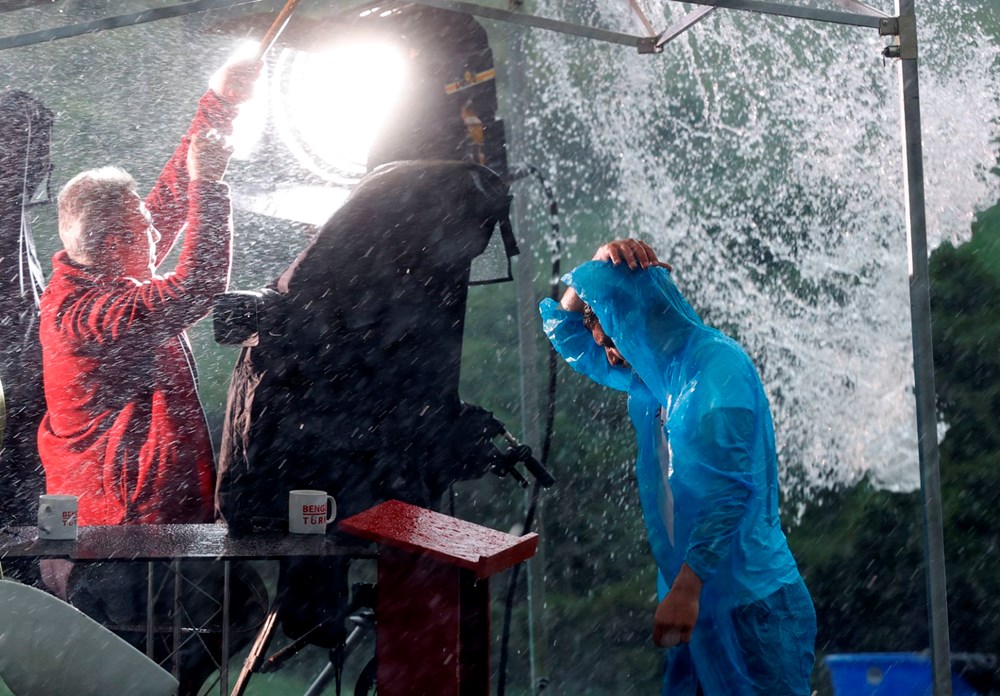 Ankara'da sağanak ve dolu etkili oldu - 13