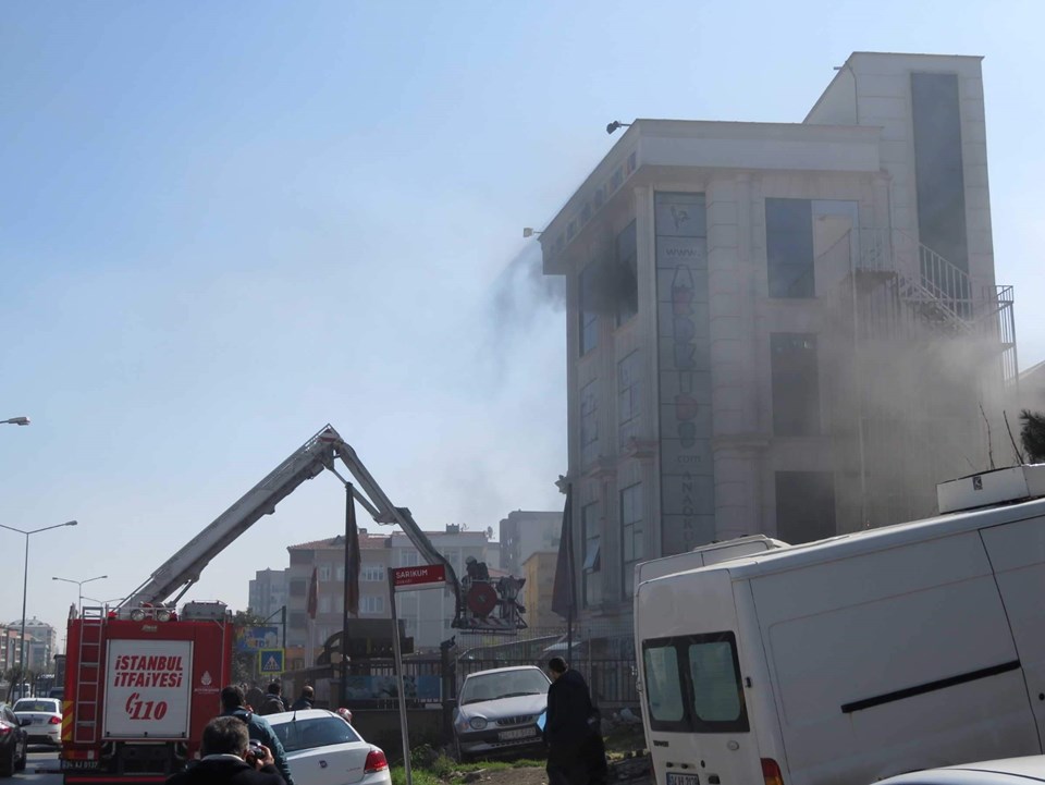 İstanbul'da anaokulunda korkutan yangın - 1
