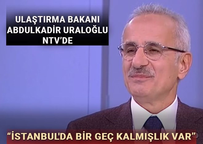 Ulaştırma Bakanı Uraloğlu soruları yanıtlıyor