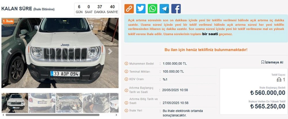 İcradan Yarı Fiyatına Otomobil Almak Mümkün mü? İşte Tüm Detaylarıyla Süreç! 4 Yarı fiyatına otomobil satıyorlar... İşte yöntemi - 5