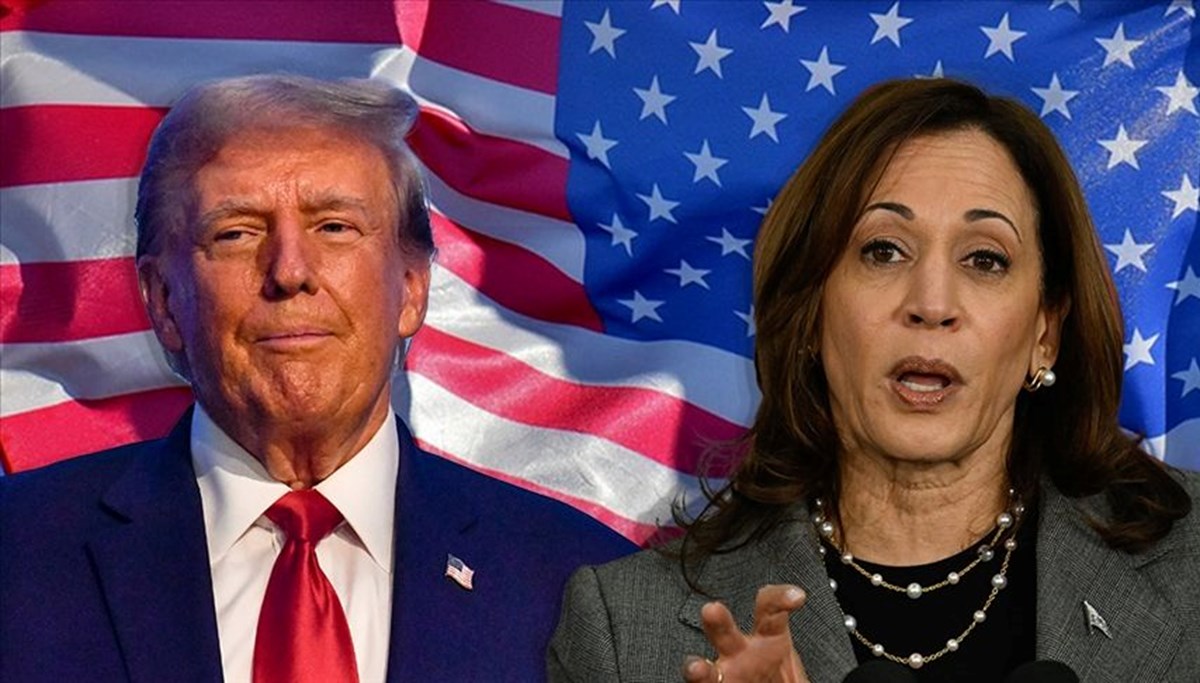 Trump ve Harris münazara için anlaştı