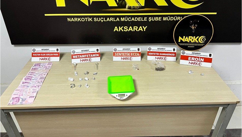 Aksaray'da uyuşturucu tacirlerine operasyon: 50 gözaltı