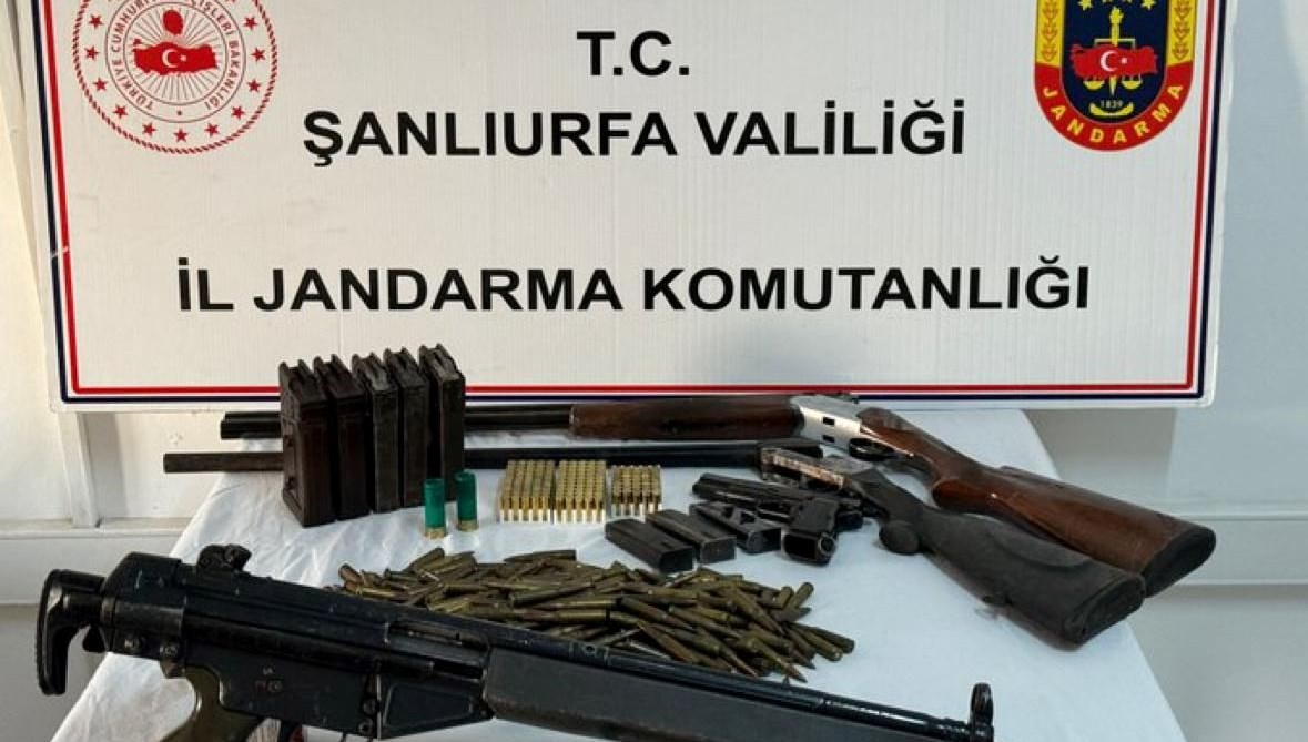 Şanlıurfa'da silah kaçakçılığı operasyonu: 5 gözaltı