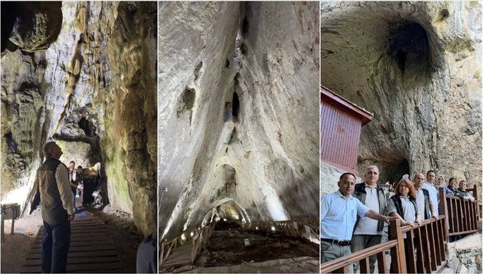 Sinop'taki İnaltı Mağarası turizme kazandırılıyor