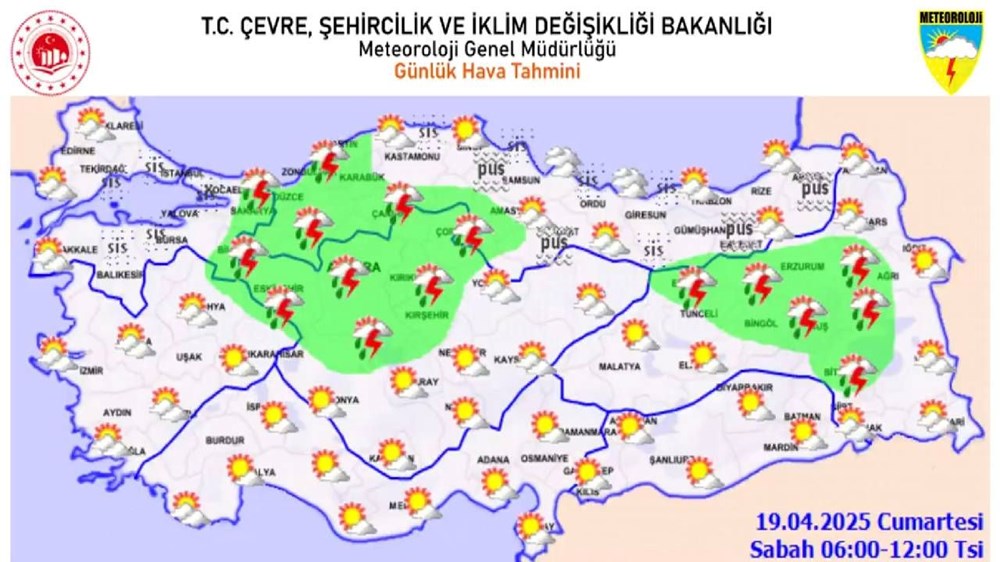 Meteoroloji uyardı: Sıcaklık düşüyor, sağanak yağış geliyor (19 Nisan Cumartesi hava durumu) 77 HnePdNm8KEmIXjwyt DviA