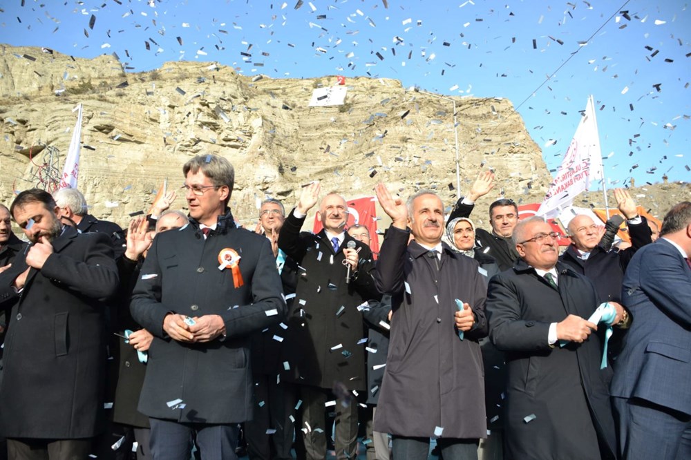 Türkiye'yi Kafkaslar'a bağlayan Pirinkayalar Tüneli açıldı - 4