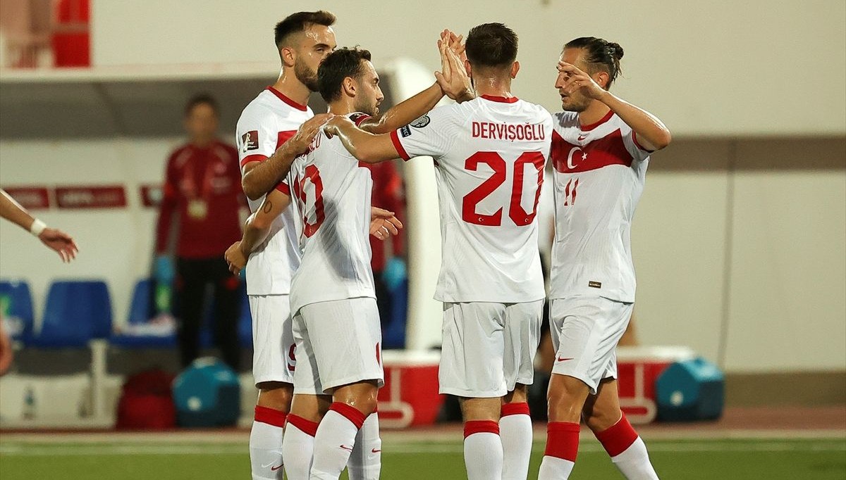 SON DAKİKA: A Milli Futbol Takımı, Cebelitarık'ı 3-0 yendi