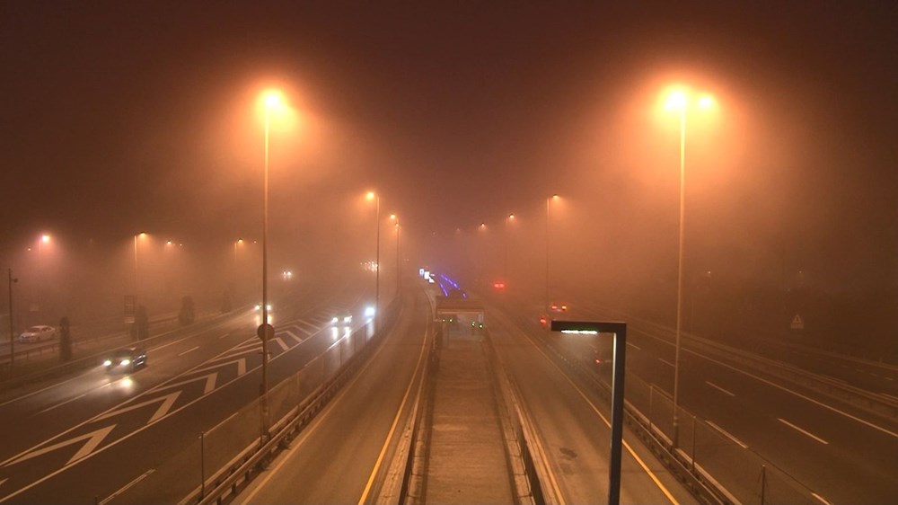 İstanbul'da yoğun sis etkili oldu - 23