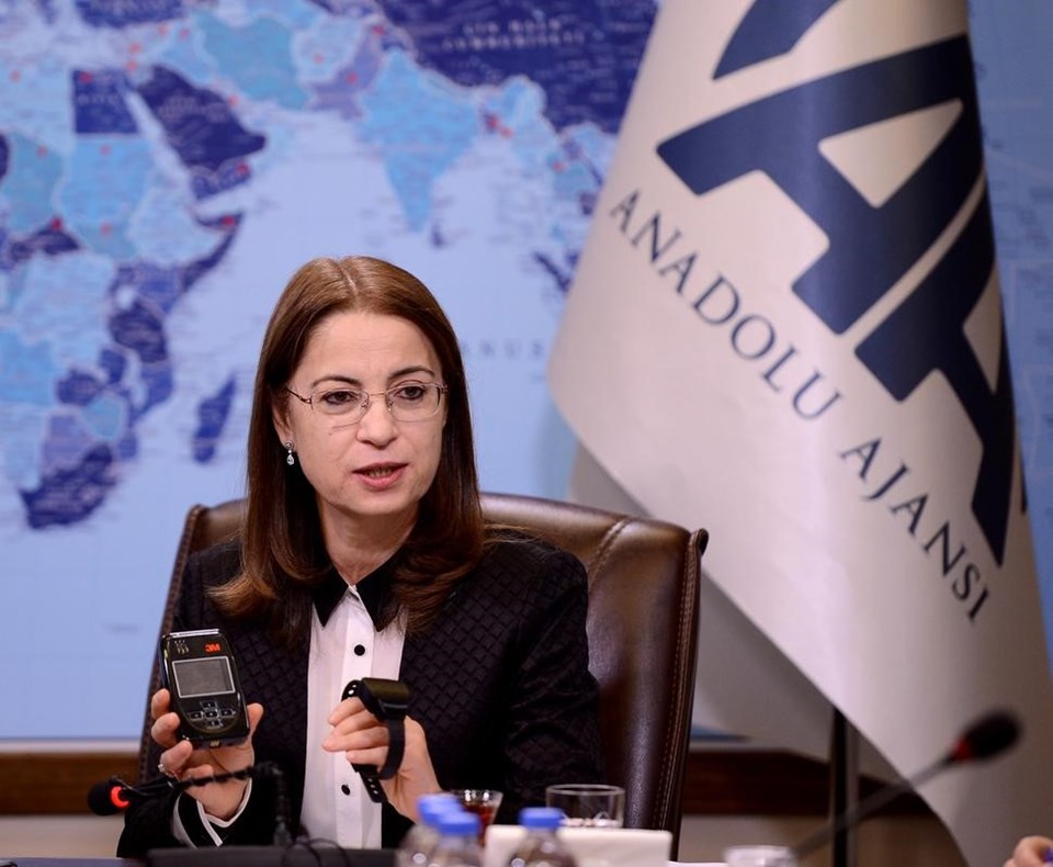 Aile Bakanı Ayşenur İslam, elektronik bileklik sistemini tanıttı - 1