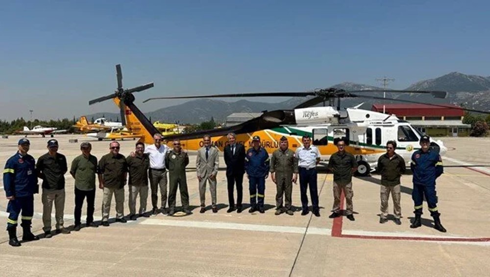 Yunanistan'ın turistik Rodos adasında orman yangını: 40 bin kişi tahliye edildi - 13