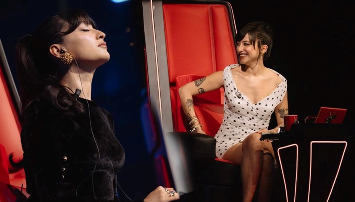 Melike Şahin'den O Ses Türkiye pozları