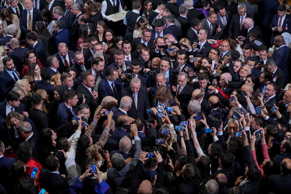 Meclis'te yeni yasama yılı resepsiyonu: Devletin zirvesi bir araya geldi - 2