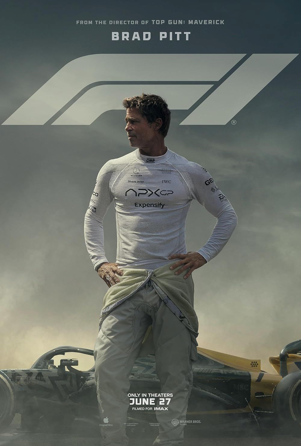 Brad Pitt Formula 1 pilotu oldu: Gerçek pistlerde çekim yaptılar - 3