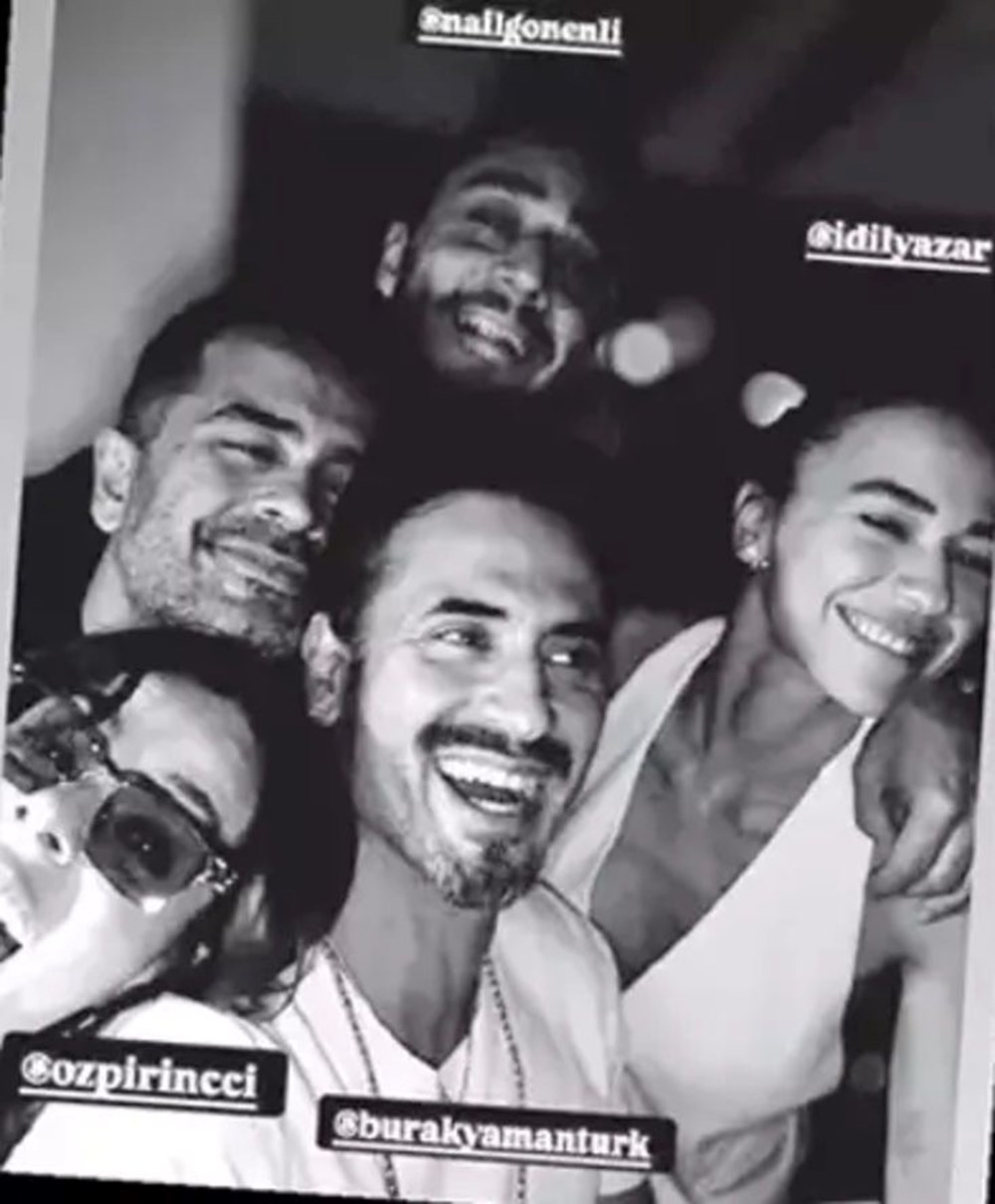 Özge Özpirinçci paylaştı: Nail Gönenli-İdil Yazar aşkından ilk kare - 5