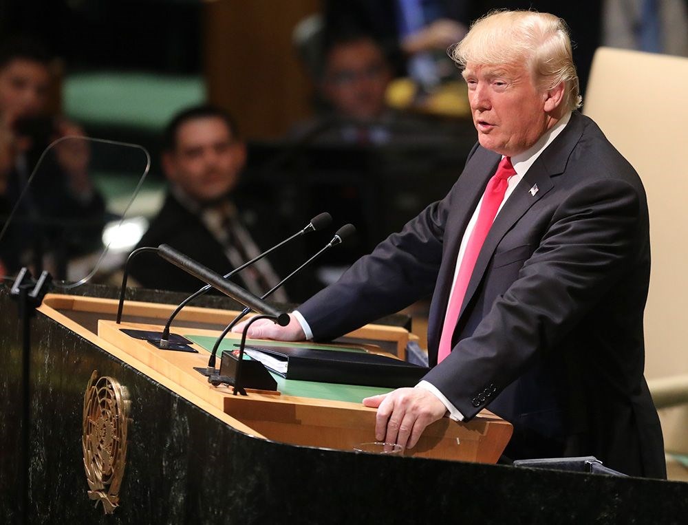 Dünya liderleri Trump’a güldü - 1