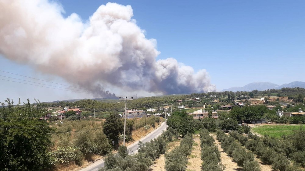Antalya Manavgat'ta büyük yangın - 18