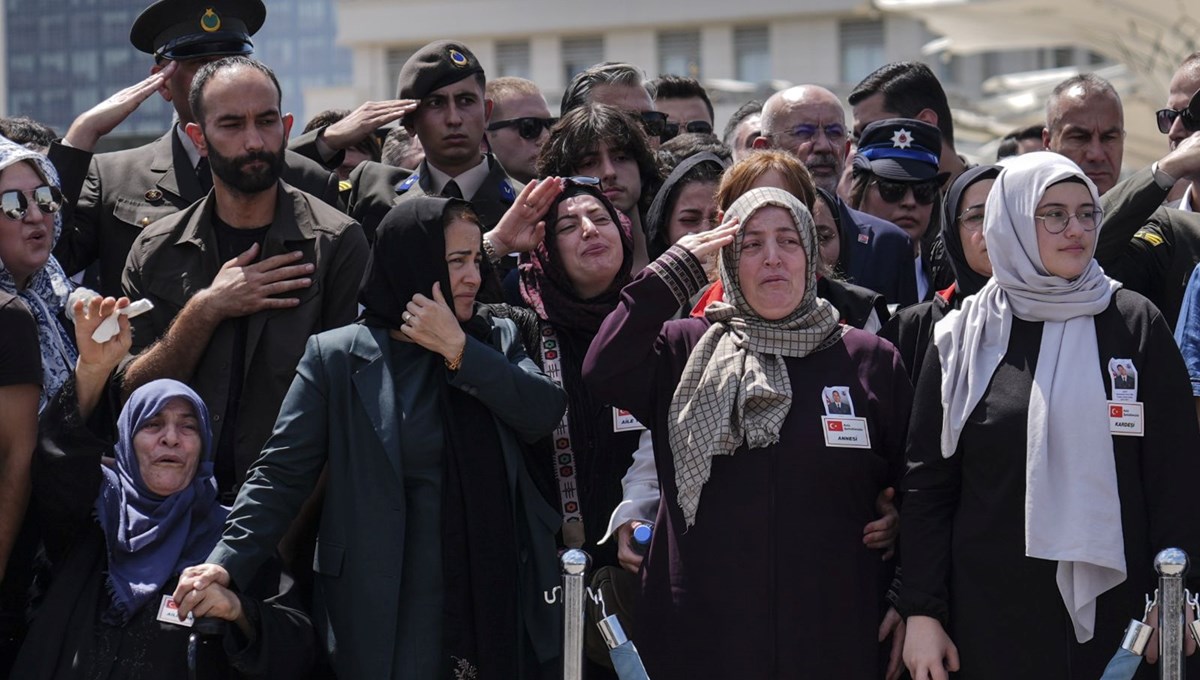 Kuzey Irak şehidine veda