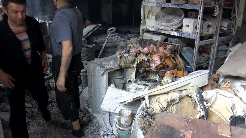 İstanbul'da demir döküm atölyesinde art arda patlama - 3