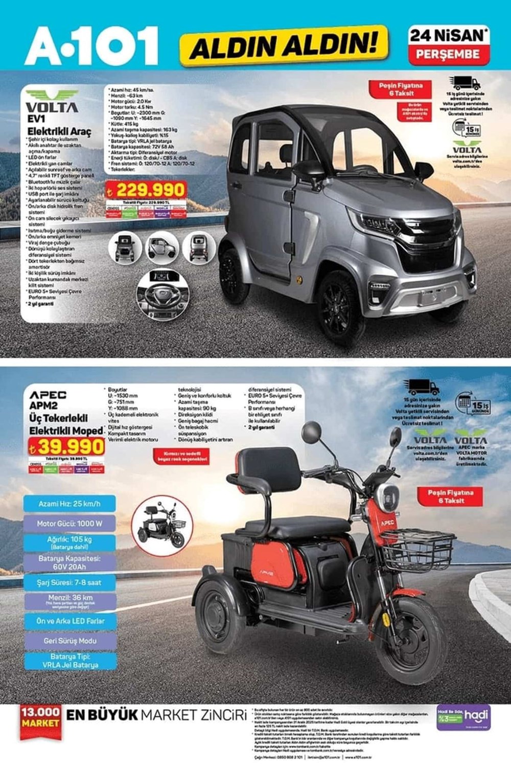 A101’e yatak çeşitleri, halı, perde ve elektronik konut eşyaları geliyor (A101 24 Nisan Aktüel kataloğu) 75