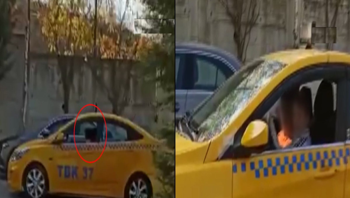 13 yaşındaki çocuk taksi kullandı