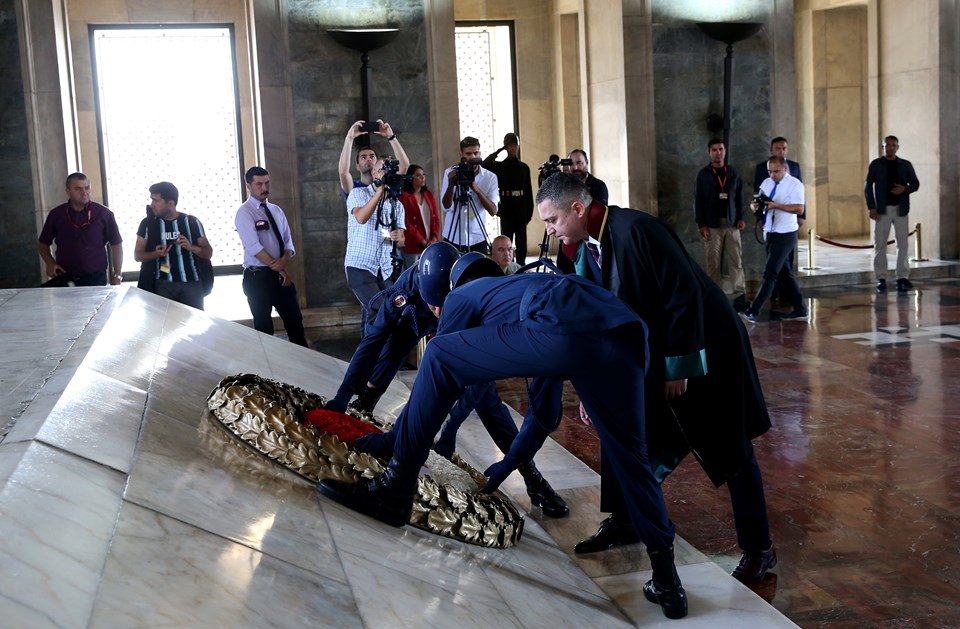 Ankara Barosu'ndan Anıtkabir'e ziyaret - 2