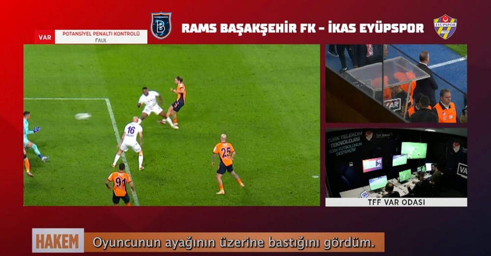 TFF, Süper Lig'de 10. haftanın VAR kayıtlarını açıkladı - 5