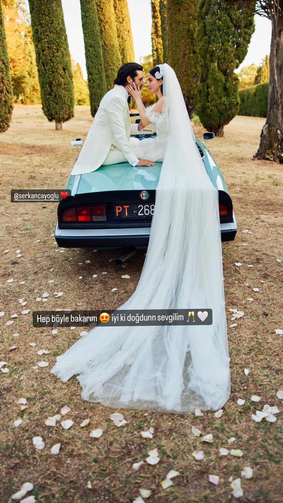 Özge Gürel'den Serkan Çayoğlu'na: İyi ki doğdun sevgilim - 1